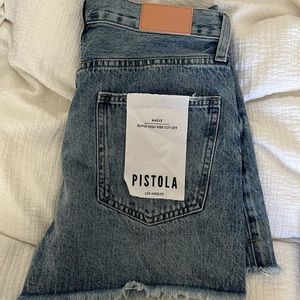 Pistola “Maeve” super high rise cut off short